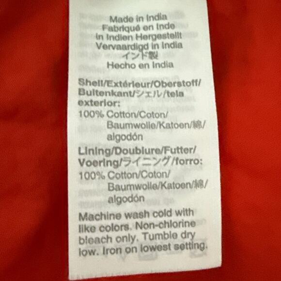 J. Crew Block Print Button Front Tiered MIDI Dress Size 00 - Picture 14 of 14